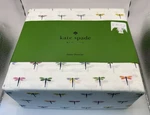 Kate Spade New York Queen Sheet Set 4-PIECE Dragonfly Print. Fixed Price $59.99.
