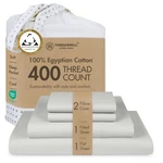 Threadmill Egyptian Cotton Queen Sheet Set 100% Certified Bed. Fixed Price $99.36.