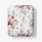 Nature's Bouquet Classic Smooth Sateen Fitted Bed Sheet - Cream Multi, Twin.... Fixed Price $36.10.
