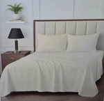 Rajlinen RL-600TC King Bed Sheet Set, White Solid, 100% Egyptian Cotton, 4 Piec. Fixed Price $48.66.