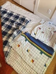 1980S Twin Cannon Stranger Things Netflix Graph Geometric Sheets Comforter. Fixed Price $93.00.