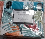 American Linen 1900 King Sheet Set 100% Cotton Percale Floral Deep Pocket. Fixed Price $49.93.