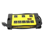 Superior Electric Se 1544 Heavy-duty Metal Power Strip, 8 Outlet, 6FT Cord. Fixed Price $28.49.