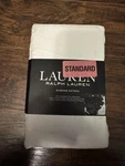 New Lauren Ralph Dunham Sateen Set Of Standard Pillowcases Cotton White. Fixed Price $22.89.