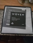 Malouf Woven 600 Tc Cotton Blend Sheet Set King Size 4 Piece Ash New. Fixed Price $75.00.
