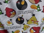 Angry Birds Twin Flat Bed Sheet Red Chuck 80 X 60 Craft Fabric. Fixed Price $19.99.