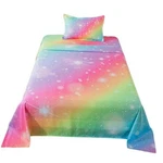 Rainbow Size For Girls Tie Dye Pastel Set Twin 01. Fixed Price $41.58.
