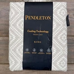 Pendleton King Sheet Set Tucson Peak Tan Cooling Technology Aztec New. Fixed Price $89.00.