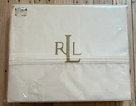 Ralph Lauren Full Flat Sheet Addison Beige New 400 Tc Supima Cotton. Fixed Price $39.00.