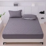 Multi Solid Color Double Fitted Sheet Soft Comfortable 50% Waterproof Bed. Fixed Price $28.14.