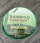 Bamboo Comfort 2500 Series King Sheet 4 Piece Set Red Color. Fixed Price $27.90.