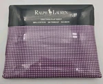 New Vintage Ralph Lauren Small Gingham Purple Flat Sheet Full Size. Fixed Price $64.99.