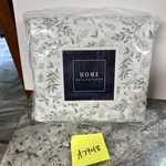 Home Reflections 1000TC Print Cotton Blend Cove Sheet Set Leaf Sage Floral Twin. Fixed Price $10.68.