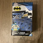 Dc Batman 4PC Full Sheet Set! 1 Fitted, Flat & Pillowcases #9B052J. Fixed Price $24.99.