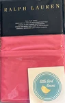 Ralph Lauren Full Flat Sheet Monaco Pink Solid Percale 464 Tc New Pristine. Fixed Price $59.99.