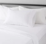 Lightweight Twin Microfiber Sheet Set With 14-INCH Deep Pockets Bright White. Fixed Price $6.60.