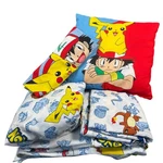 Pokemon Vintage 1995 Complete Bedding Set Twin Blue Red Pikachu Ash Ketchum 90S. Fixed Price $199.99.