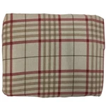 Cuddle Duds Flannel Set Khaki & Red Plaid Full Bedding. Fixed Price $63.88.