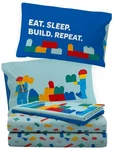 Lego Multicolor Kids Sheet SET-W160257570525, W160200134775. Fixed Price $36.95.