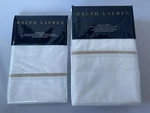 Ralph Lauren Palmer Percale Cotton Pale Flnl Queen Flat Sheet And One Sham $260. Fixed Price $89.99.