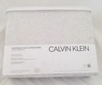 4 Pc Calvin Klein Cream & Grey Heavyweight Cotton Flannel Queen Sheet Set Nip. Fixed Price $125.00.