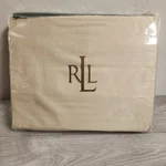 Lauren Ralph British Taupe Fitted Sheet King Extra Deep 18IN Sup Cotton. Fixed Price $148.68.