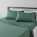 Lightweight Super Soft Microfiber Piece Bed Sheet Set 4IN Deep Queen Multicolo. Fixed Price $19.95.