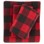 Viviland Plush Micro Fleece Buffalo Plaid Red Black Holiday Full, Rdbbuch. Fixed Price $51.67.