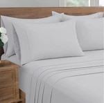 South Point Home Fashions Microfiber 6-PIECE King Sheet Set Gray. Fixed Price $25.95.