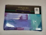 Colours By Alexander Julian Dan River Twin Flat Sheet Teal Purple. Fixed Price $22.00.
