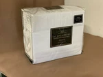 320T 140 Luxury Twill Glenmore Collenction White Cal King Sheet Set 6 Pieces. Fixed Price $79.95.