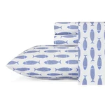 Nautica - Queen Sheet Set, Cotton Percale Bedding Crisp & Cool, Lightweight. Fixed Price $111.69.