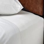 White Solid 4 Piece Sheet Set 610 Tc Cotton Super Elasticated Extra Deep Pocket. Fixed Price $99.95.