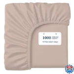 Lane Linen 100% Egyptian Cotton Queen Size Fitted Sheet Only (61"X81" + 16") -. Fixed Price $58.99.