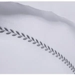 Yves Delorme Laurier White Queen Flat Sheet 94X110 Grey Leaf Embroidery Italy. Fixed Price $199.00.