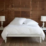 Rachel Ashwell Couture Liliput White Flange Full/ Queen Duvet Cover New. Fixed Price $139.99.