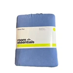 Blue Flannel Twin Size Sheet Set Jersey Room Essentials Soft & Stretchy. Fixed Price $24.99.