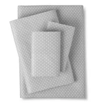 Sweet Home Collection 1800 Thread Count Gray Bed Linen Set With Elastic Corners. Fixed Price $40.99.