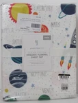 Pottery Barn Kids Solar System Organic Flannel Sheet Set, Twin Nwt. Fixed Price $74.95.