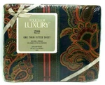 Touch Of Luxury Percale Twin Fitted Sheet 200 Tc Made Usa Mervyn's. Fixed Price $18.99.