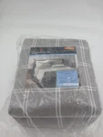 Cuddl Duds Sheet Set Full Heavyweight Flannel Gray White Plaid Bedding. Fixed Price $32.99.