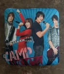 Disney Camp Rock Decorative Throw Pillow Micro Bead Toss Accent 2008 12X12". Fixed Price $20.00.