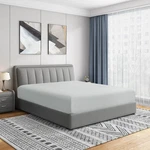 Cathay Home Fitted Sheet - Double Brushed Ultra Soft Full, Light Gray. Fixed Price $24.53.