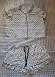 Members Mark Size Womans Notch Collar Pajama Set Pocket Mmpa. Fixed Price $14.00.