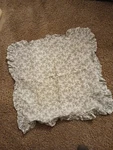 Jc Penney Home Ruffled Euro Pillow Shams 100% Cotton-blue & Green. Fixed Price $25.00.