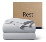 Rest Evercool+ Cooling Set Queen Light Gray 4PC Bed Hot Sleeper New. Fixed Price $179.99.