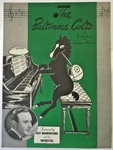 1947 -49 Aafc Baltimore Colts Football Sheet Music Y. A. Tittle Qb. Fixed Price $239.99.