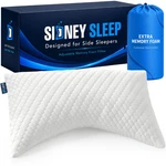 Sidney Sleep Adjustable Curved Pillows For Neck And Shoulder Support Extra. Fixed Price $129.39.