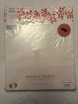 Anne De Solene Flora Coral King Flat Sheet 100% Cotton Percale. Fixed Price $60.00.