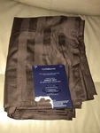Croft&barrow 300 Thread Count Twin Top Flat Sheet Damask Stripe New. Fixed Price $24.99.